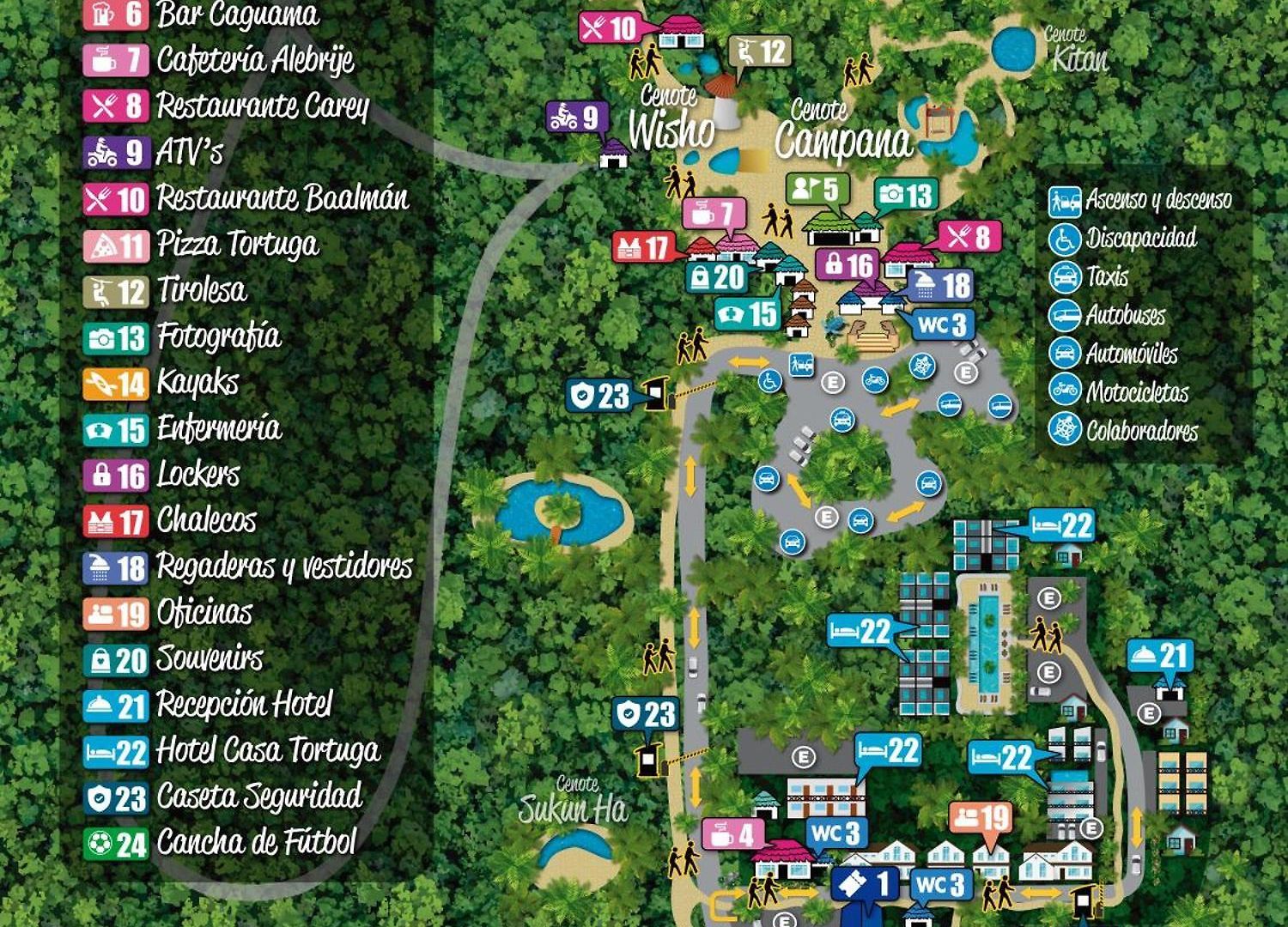 Hotel Casa Tortuga - Cenotes Park Inclusive Tulum