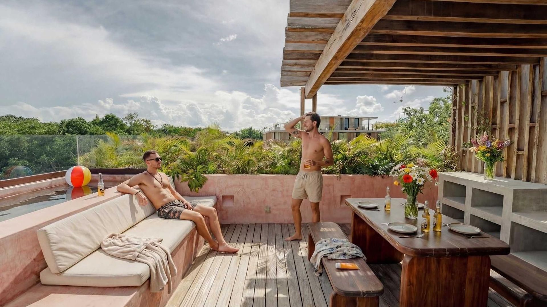 Modern 3br With 2 Pools & Rooftop Lounge *