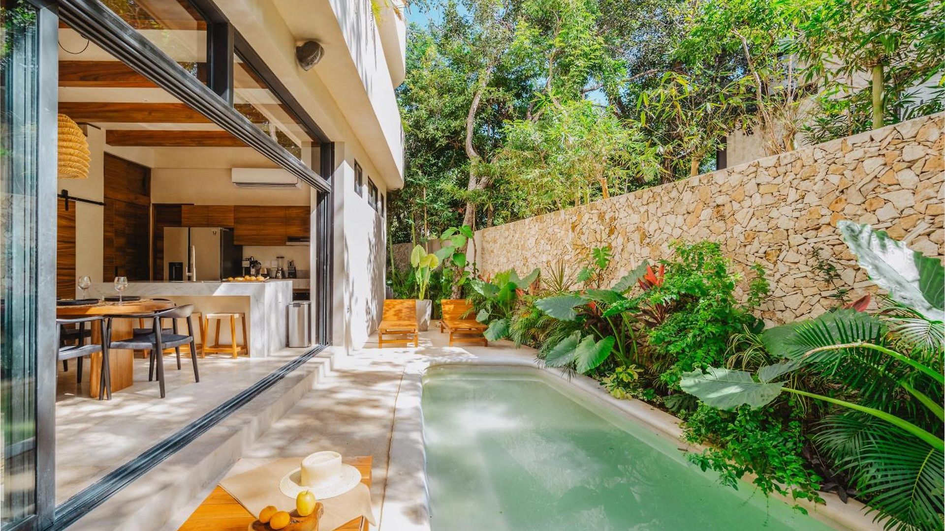 Chic Villa-apartment In Aldea Zama, Private Pool & Security *