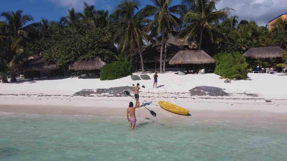 Soliman Bay Beachfront Villa Tulum