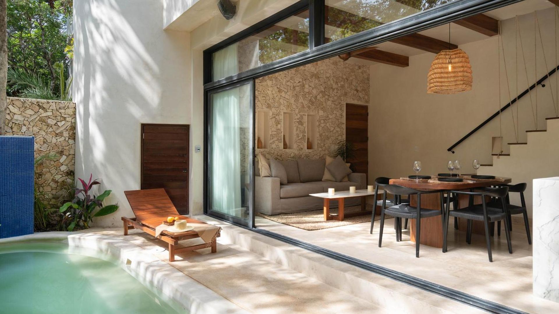 Chic Villa-apartment In Aldea Zama, Private Pool & Security * Tulum
