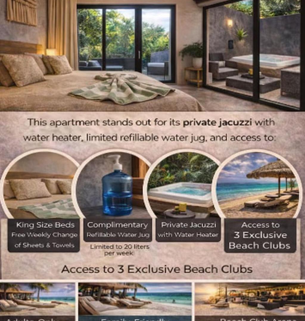 Zone - Soaking Tub & Free Club Apartamento *