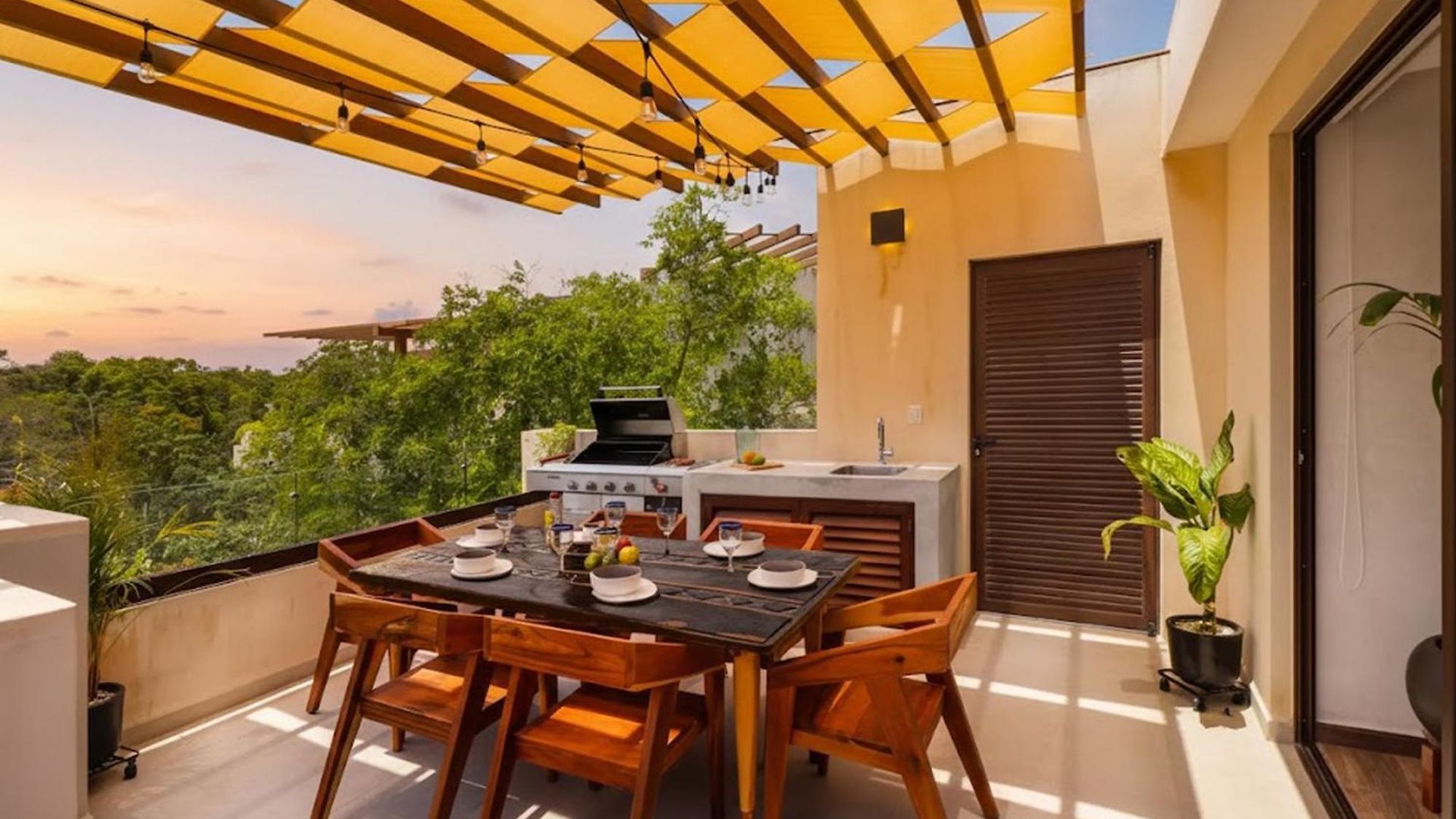 Private Rooftop Pool 3br Penthouse In The Jungle Apartment Tulum