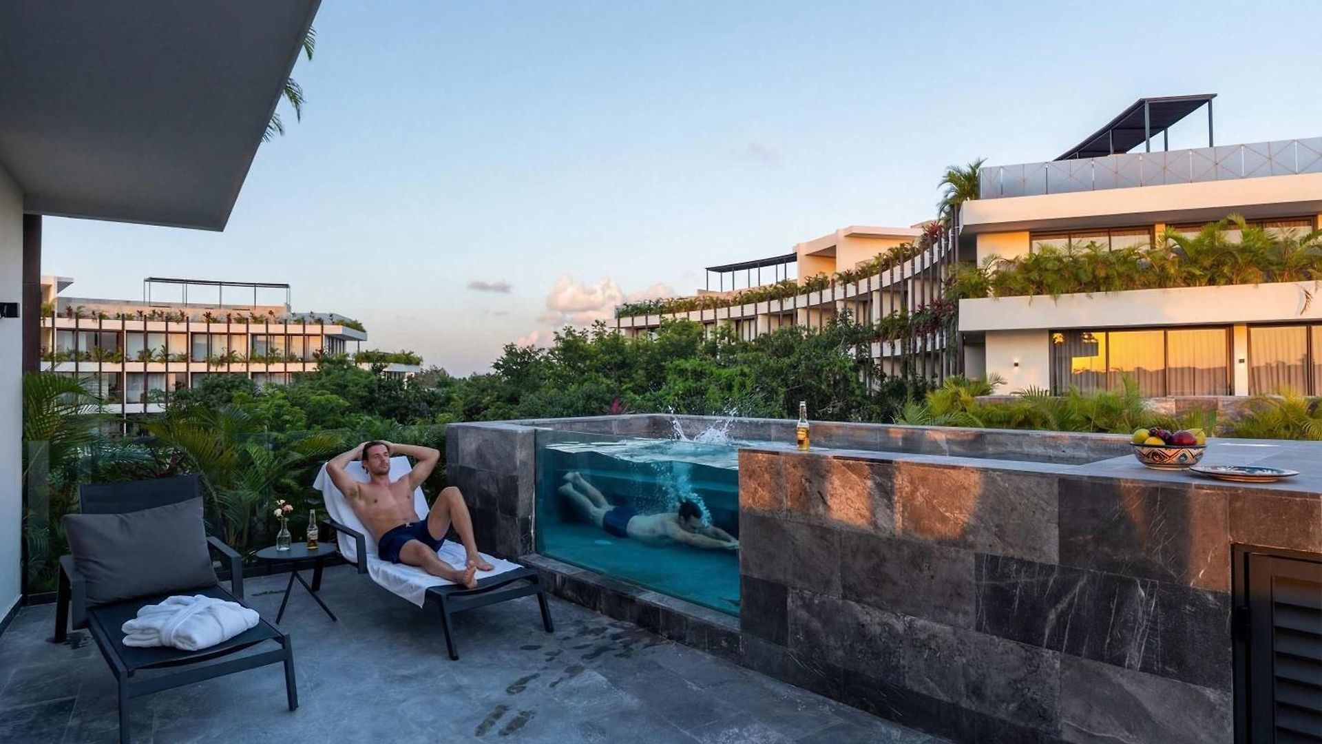 Luxury Jungle View Unit - 2br With Private Pool & Spacious Balcony
