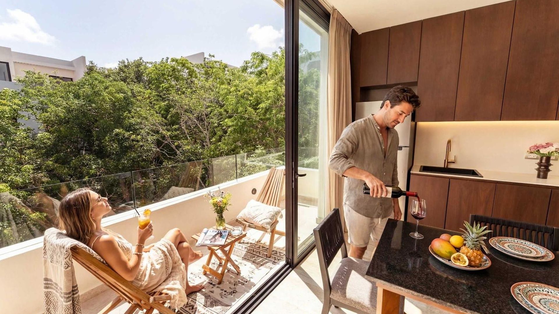 Sleek Penthouse Escape With Rooftop Pool Apartment Tulum