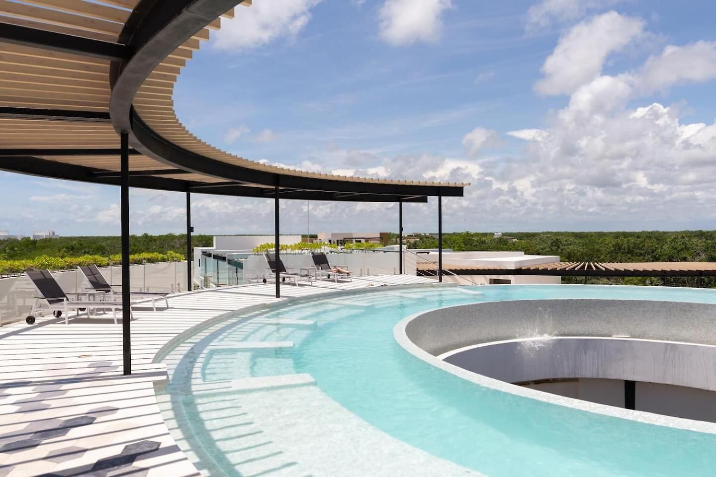 Boho Style Penthouse With Private Pool 150 Wifi * Tulum