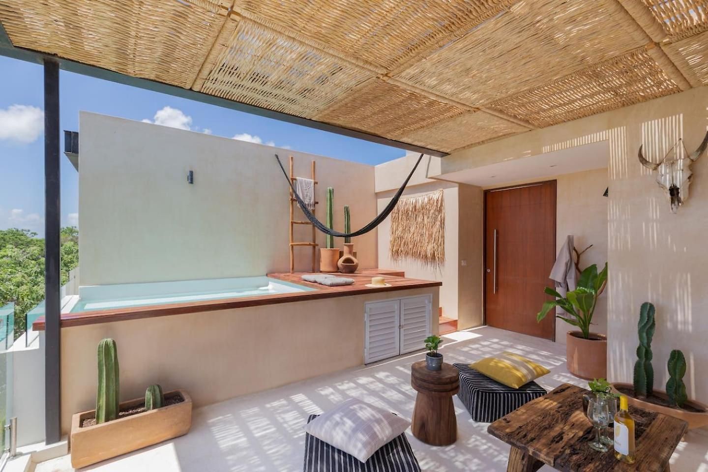 Apartment Boho Style Penthouse With Private Pool 150 Wifi