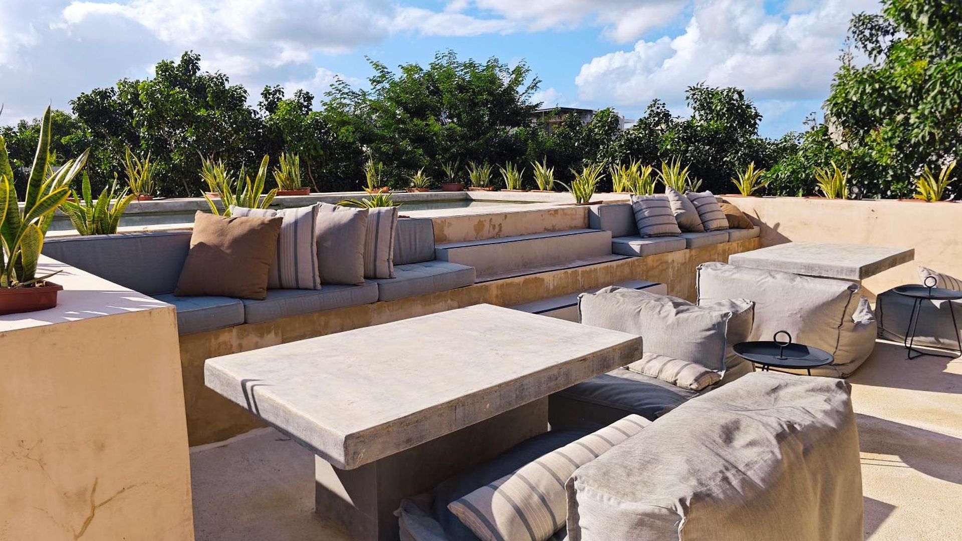 Premium In 2 Bedrooms Roof Pool - Aldea Zama Apartamento