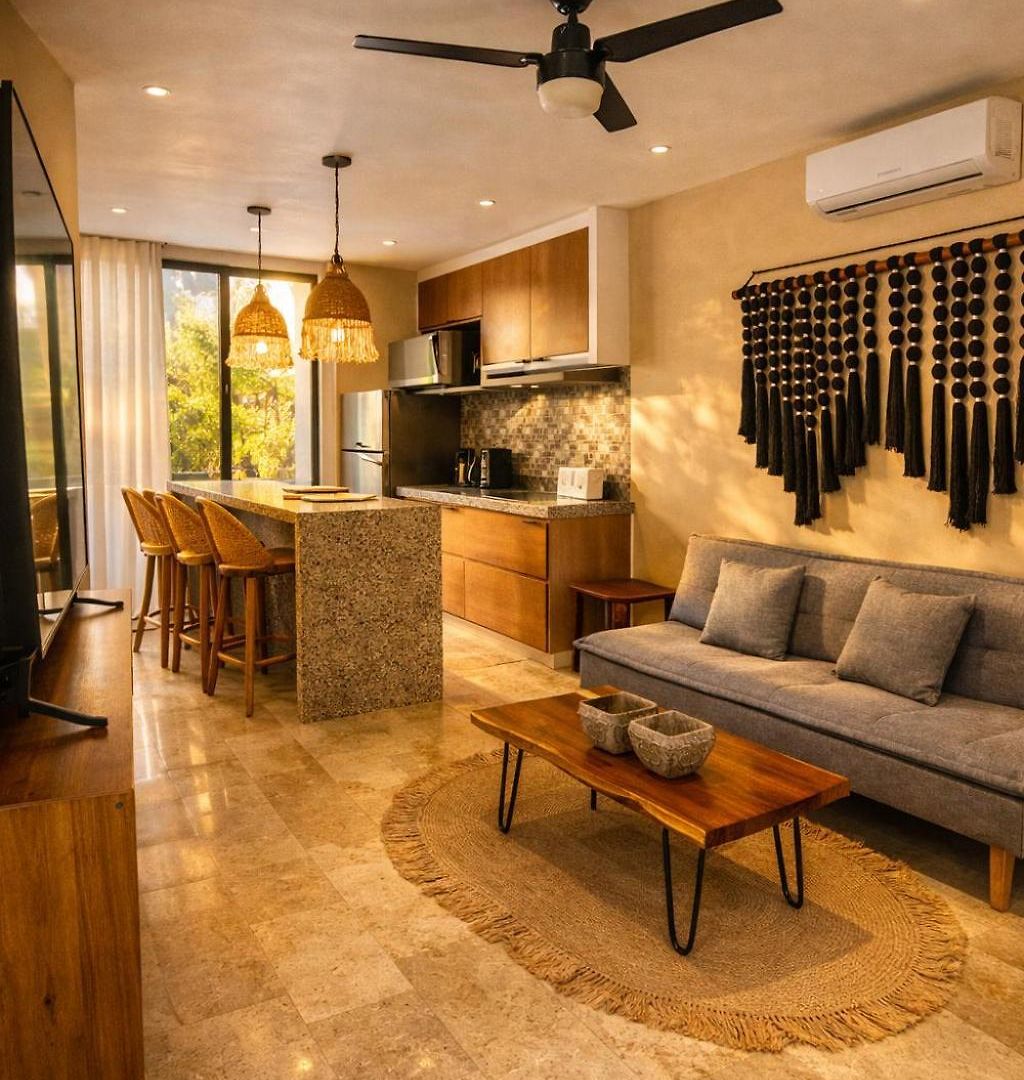 Apartment Modern 2 Bedroom 2 Bathroom In