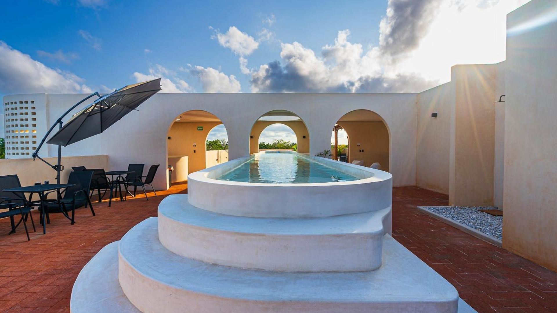 Aparthotel Tierra - Pool & Roof Panoramic