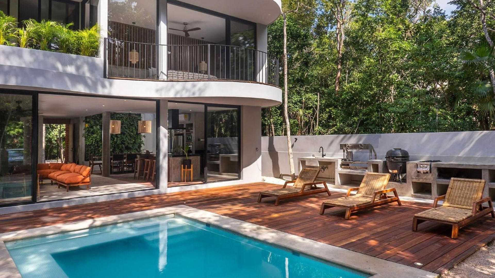 Villa Luxury 4br Eco 10ppl Outdoor Pizza Oven - Private Pool & Jacuzzi *