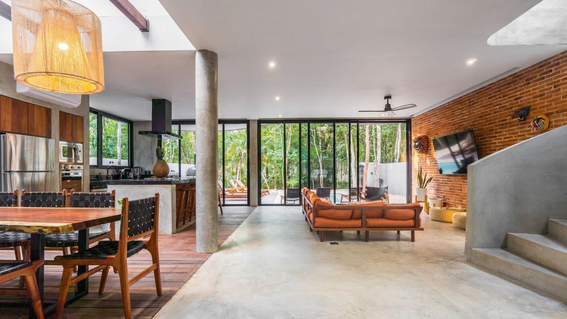 Luxury 4br Eco 10ppl Outdoor Pizza Oven - Private Pool & Jacuzzi Tulum