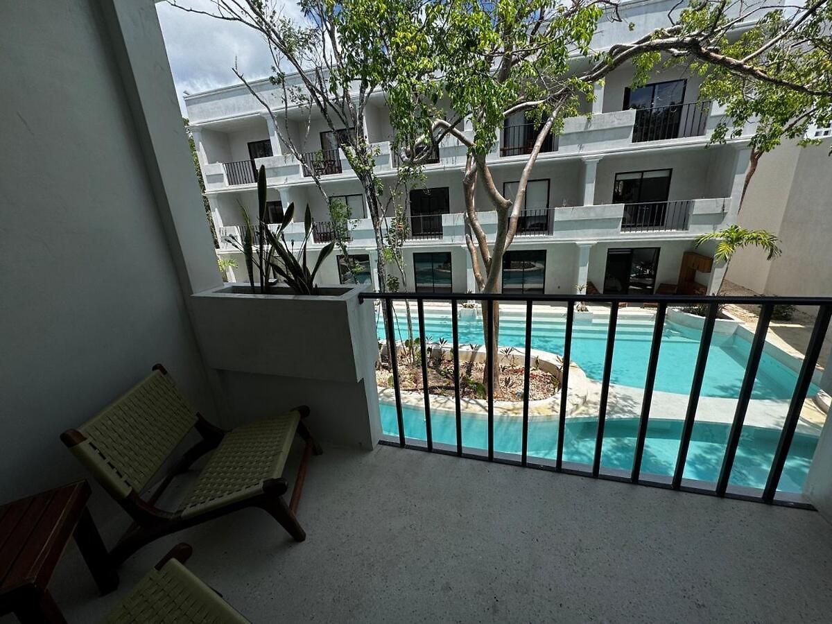 Apartamento Jungle Loft With Pool And Rooftop Near And Cenotes And Dowtown! Fast Wifi! Perfect For Expats *
