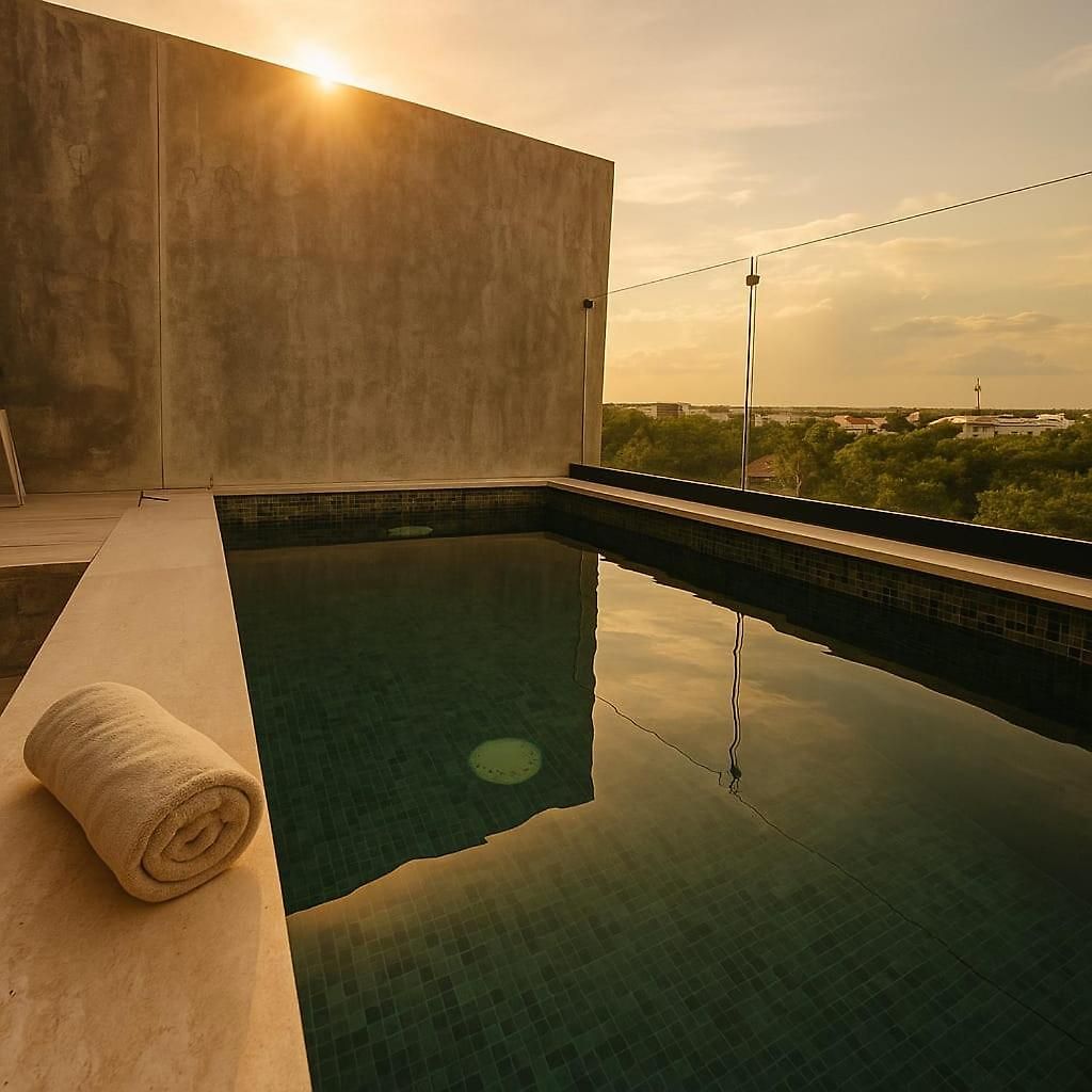 Penthouse With Private Pool & Padel Tuk