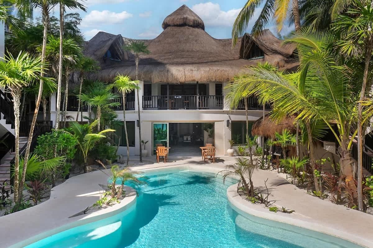 9br Mantaray Soliman Bay Beachfront Holiday home Tulum