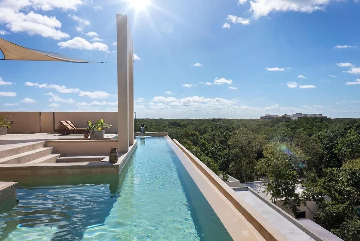 Luxury 4 Bedroom With Private Rooftop Pool Tulum