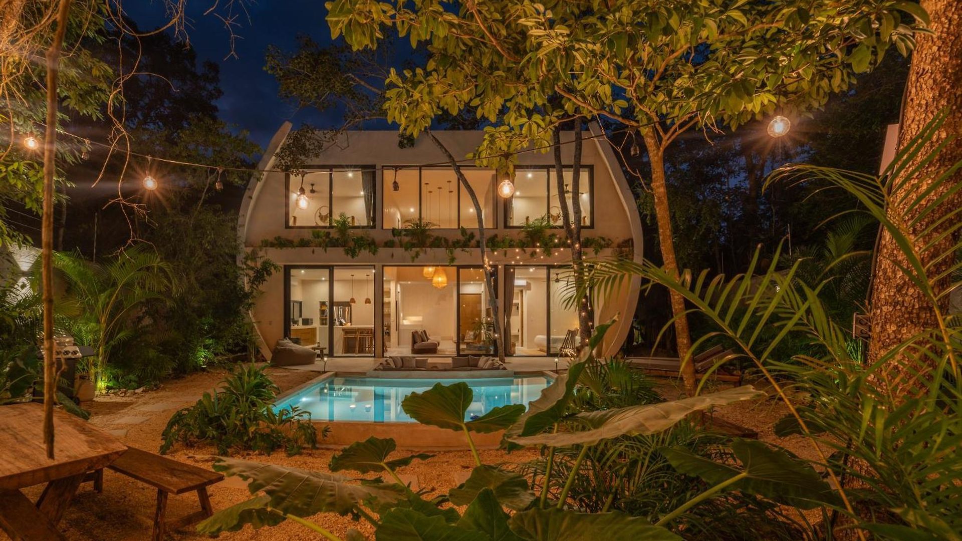 Villa Casa Naay Jungle Lux Heated Pool Hot Tub Firepit Tulum