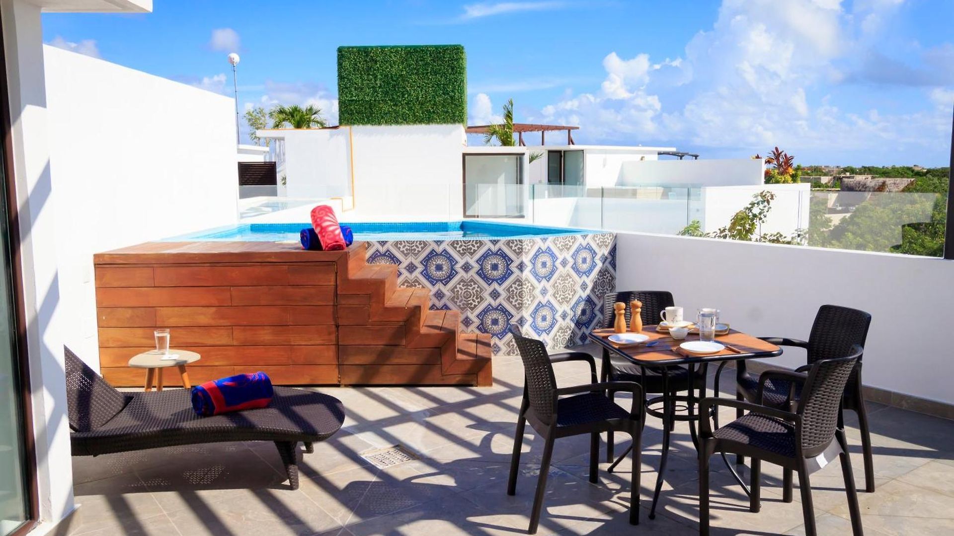 Apartment Penthouse With Private Jacuzzi In Tulum, 3 Bedrooms