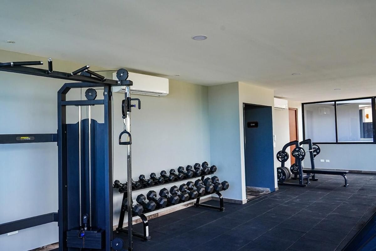 Apartment Chic 1br Private Balcony,sauna, Gym Y Wifi Tulum