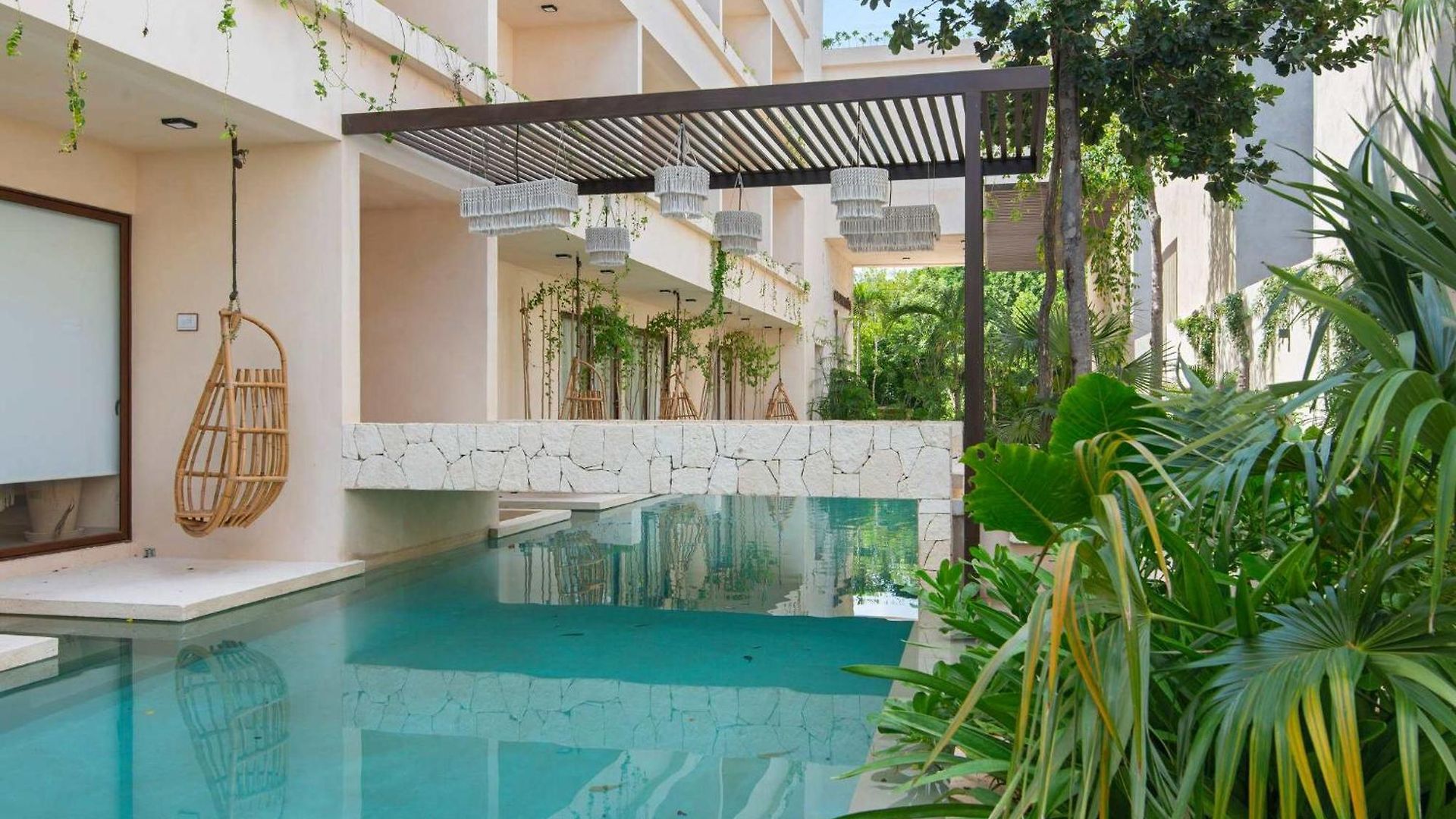 Boho With Swim-up Pool - La Veleta * Tulum