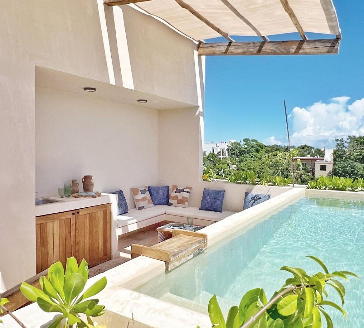 Apartment New Luxury Design Private Roof Pool Walkable *