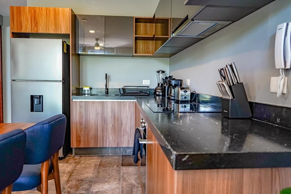Apartment Chic 1br Private Balcony,sauna, Gym Y Wifi