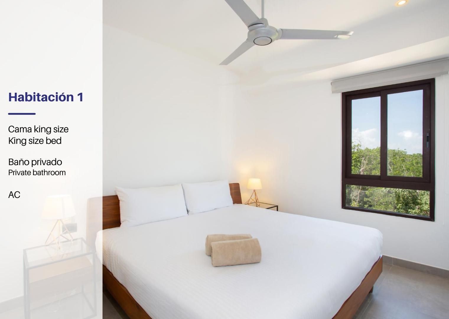 Modern Ph With Private Pool In Tulum, 2 Bedrooms Apartment *