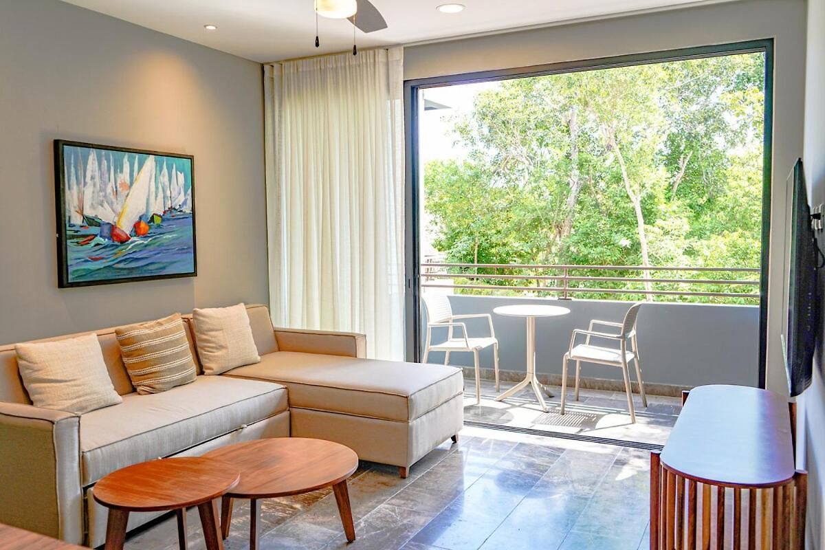 Apartment Chic 1br Private Balcony,sauna, Gym Y Wifi *