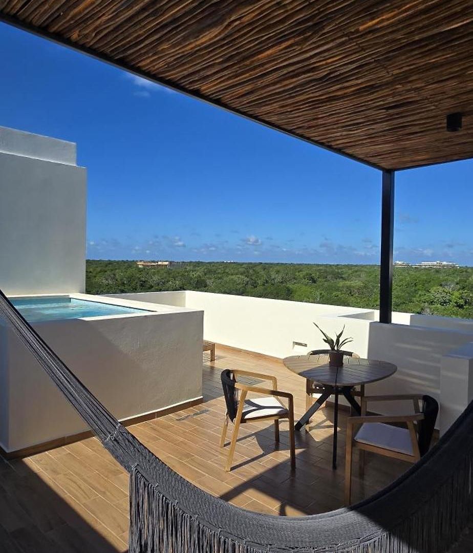 Luxury 2 Bd Roof Private Pool - Jungle View Apartment *