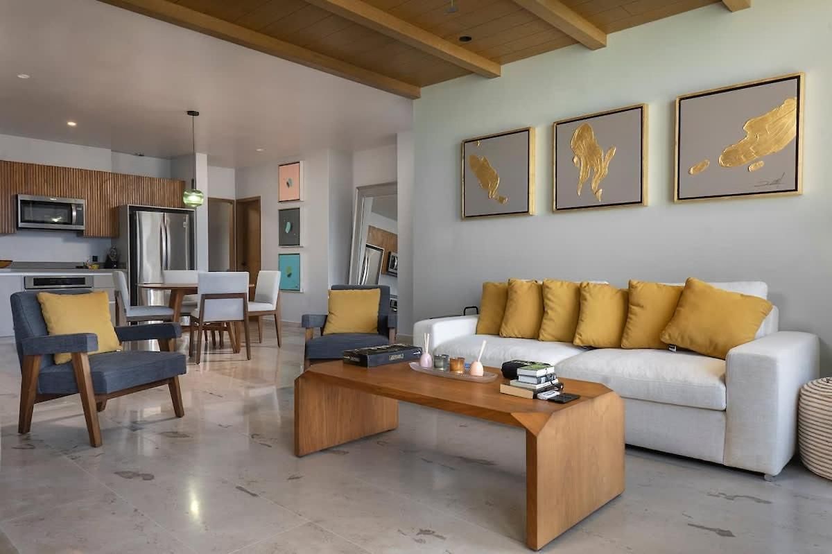 Beachfront 2br Condo, Private Pool & Tankah Bay Apartment Tulum