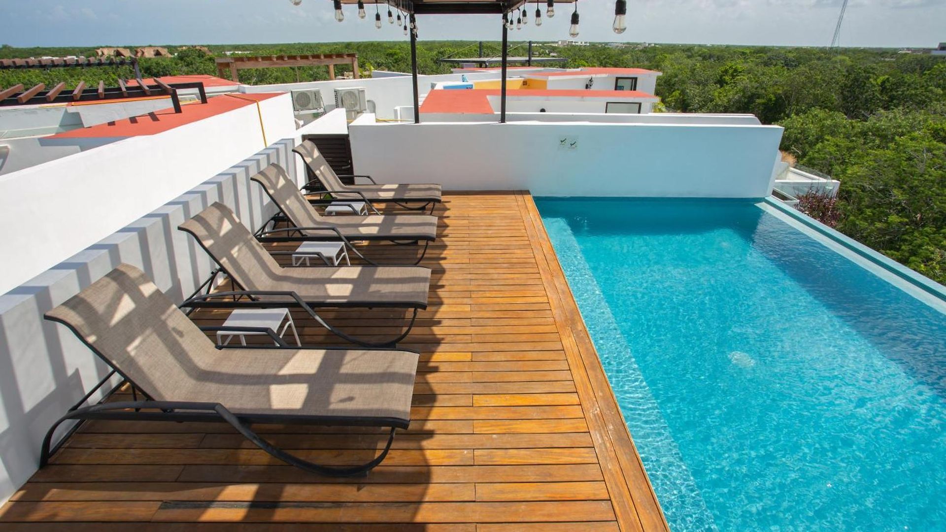 Modern Ph With Private Pool In Tulum, 2 Bedrooms