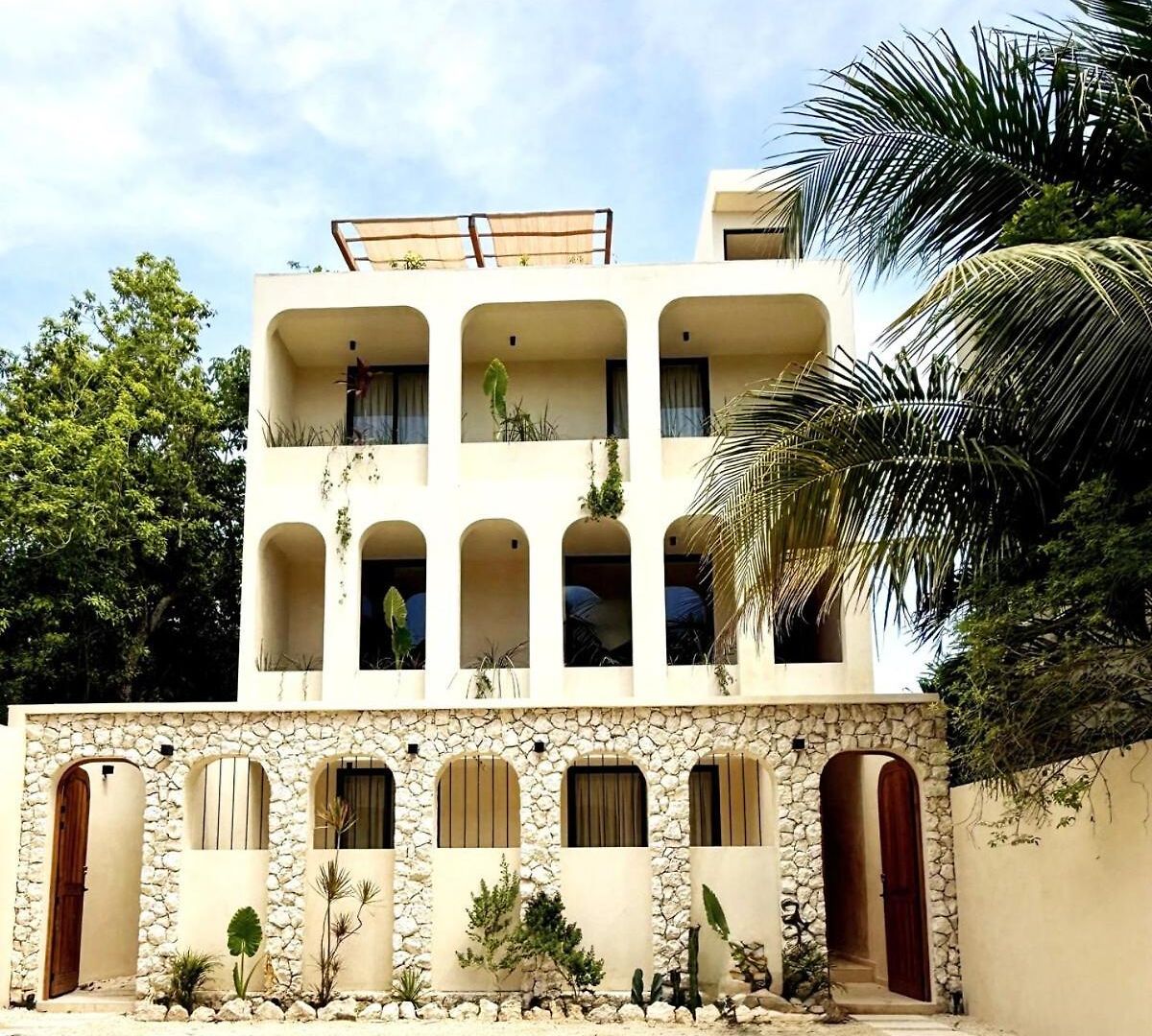 New Luxury Design Private Roof Pool Walkable Apartment Tulum