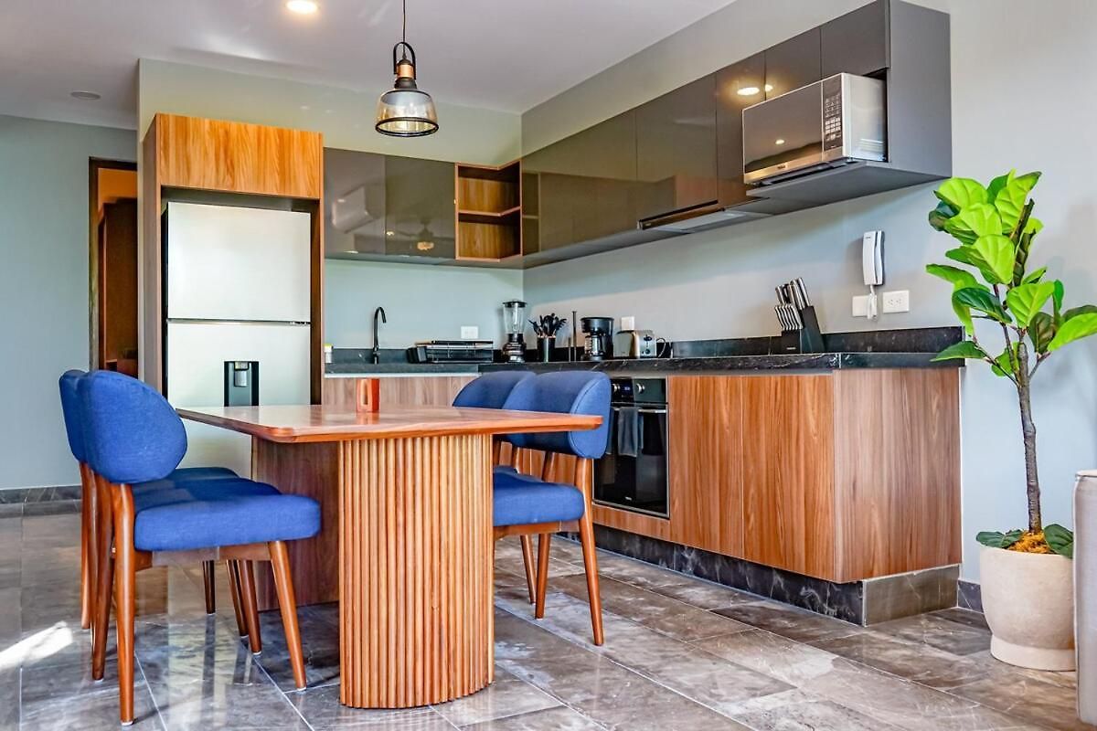 Chic 1br Private Balcony,sauna, Gym Y Wifi Apartment *