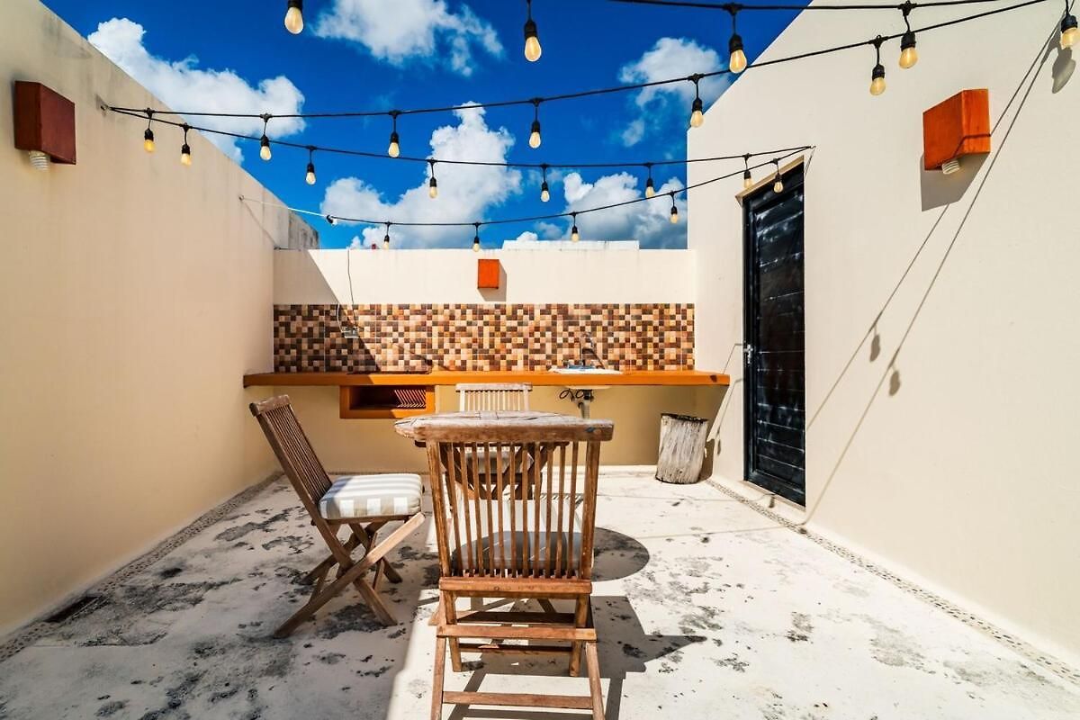 Modern Penthouse With Jacuzzi In Tulum, 2 Bedrooms
