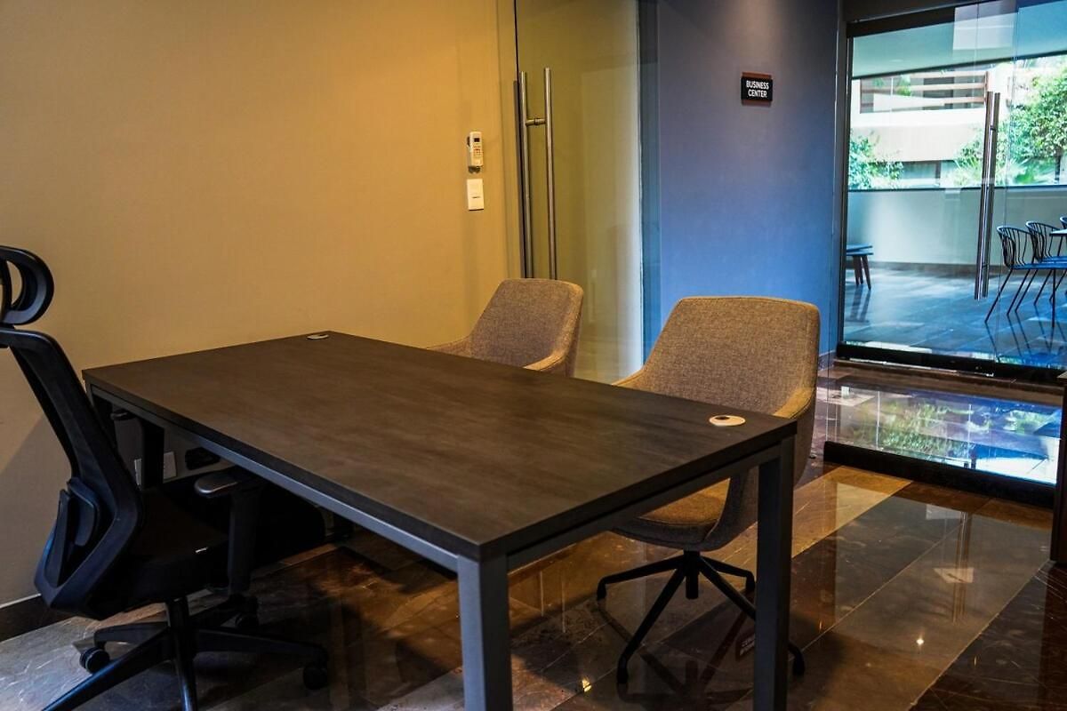Chic 1br Private Balcony,sauna, Gym Y Wifi *