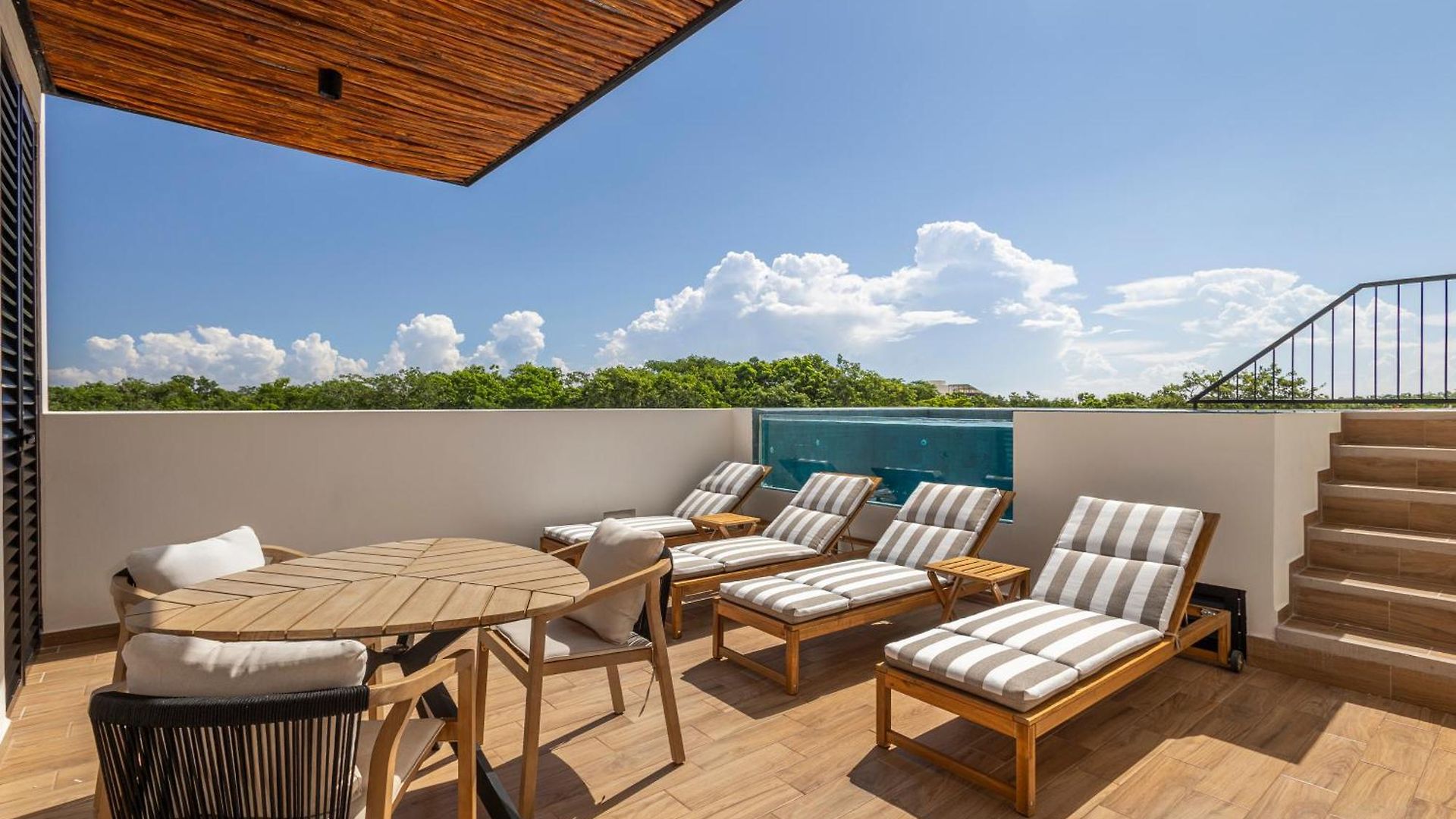 Apartment Luxury 2 Bd Roof Private Pool - Jungle View Tulum