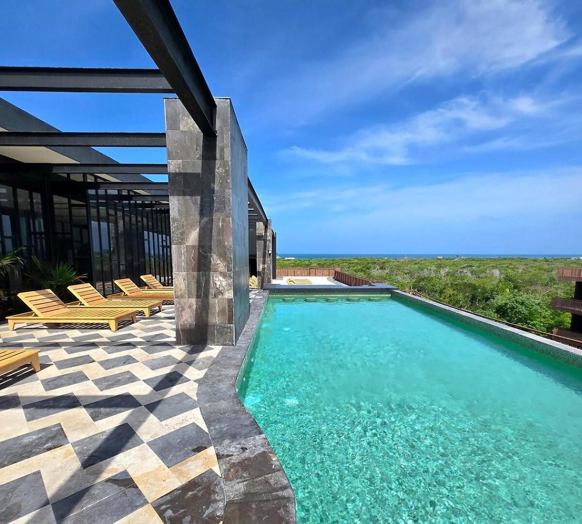 Apartment Private Pool With Access And Baby Crib - Zone Tulum