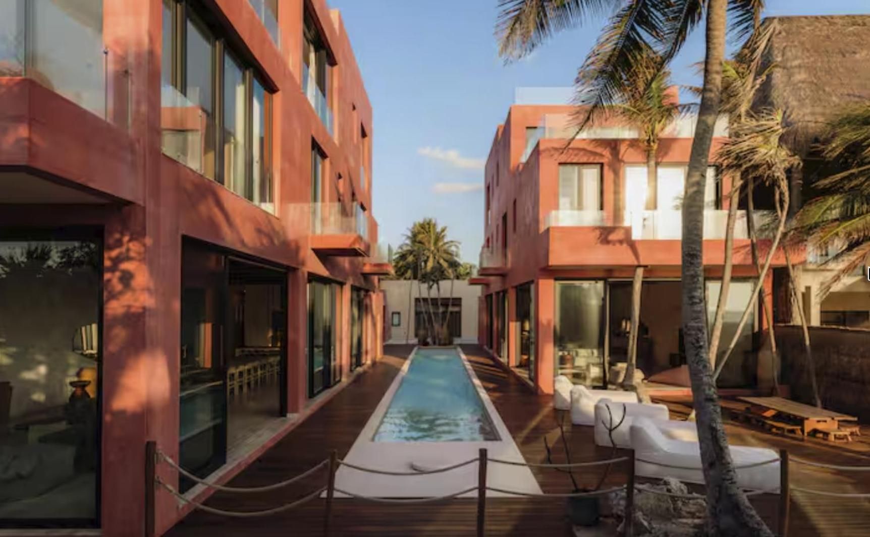 Beachfront Hacienda For 24 Guests In Villa Tulum