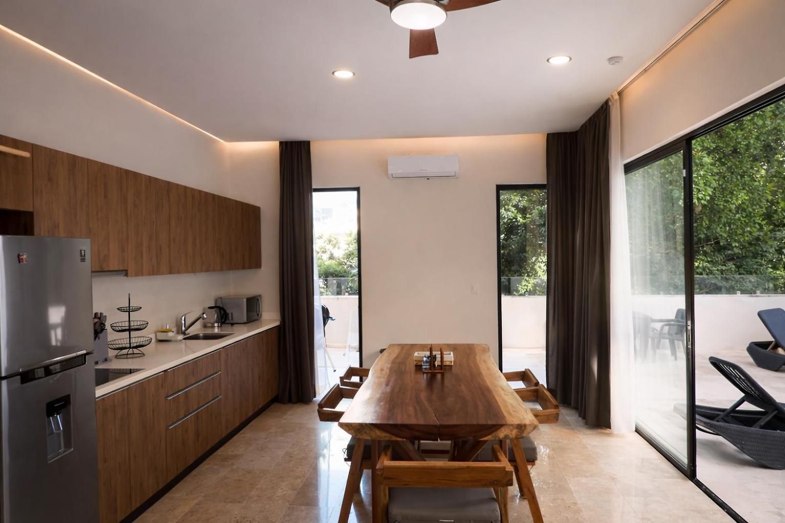 New 2 Bed Swim-up, Gril With Jacuzzi Aldea Zama Tulum