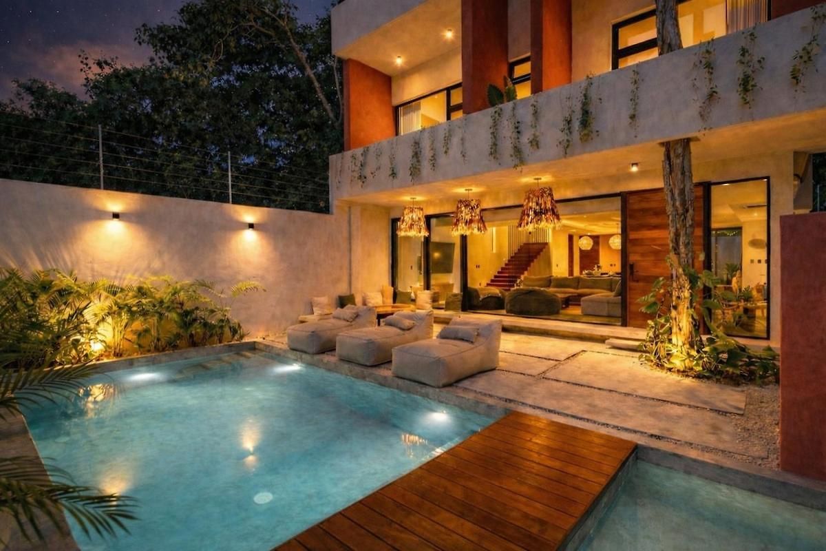 5-bedroom Private House With Pool In Tulum