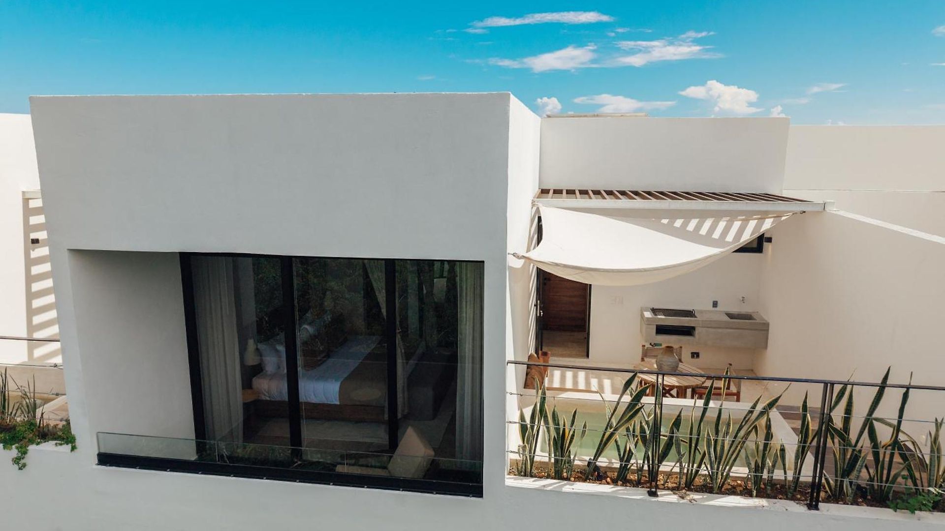 Elegant Duplex With Rooftop Jacuzzi In Apartamento Tulum