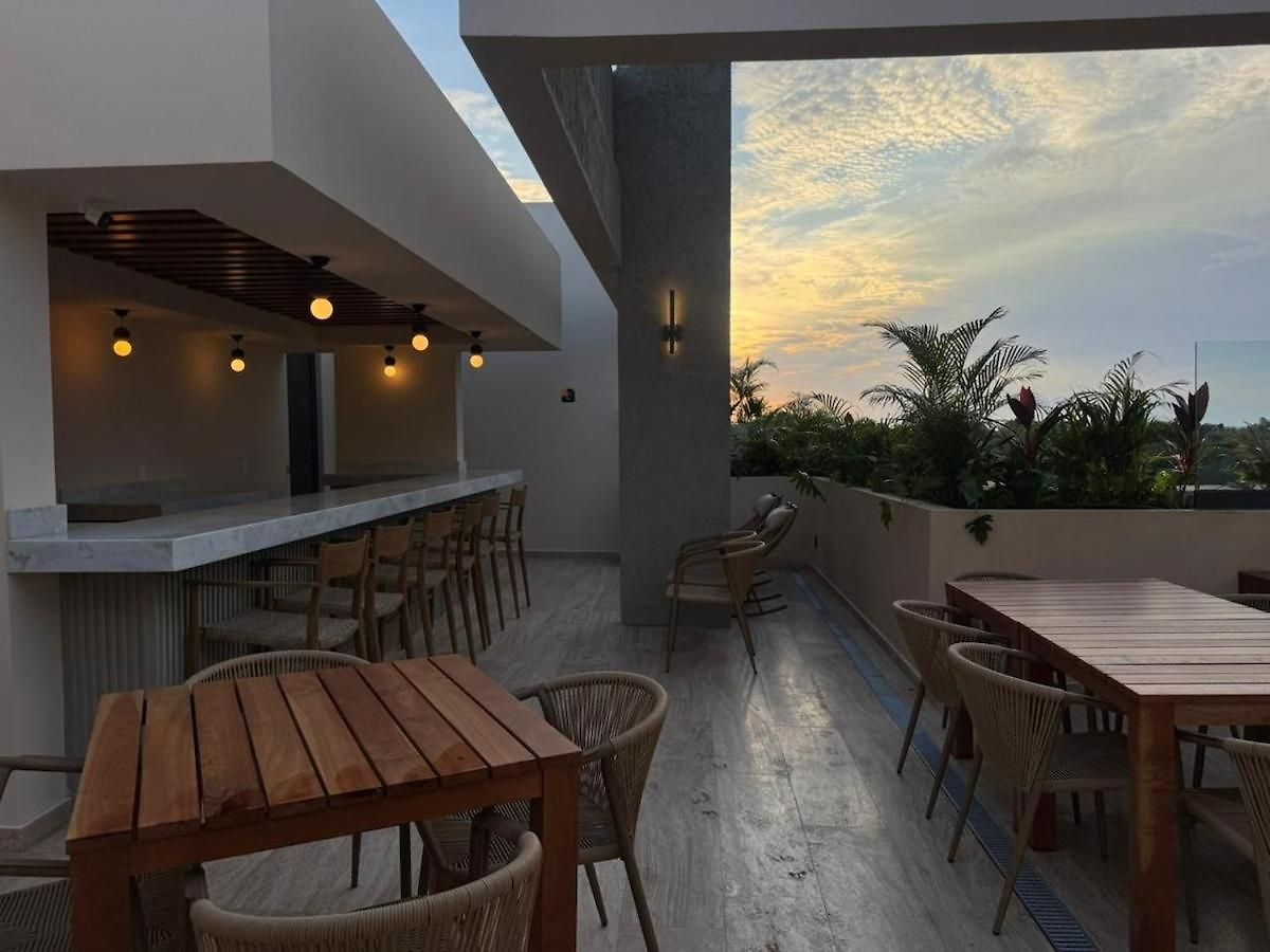 Apartamento Luxury 1br With Private Terrace Pool In Aldea Zama