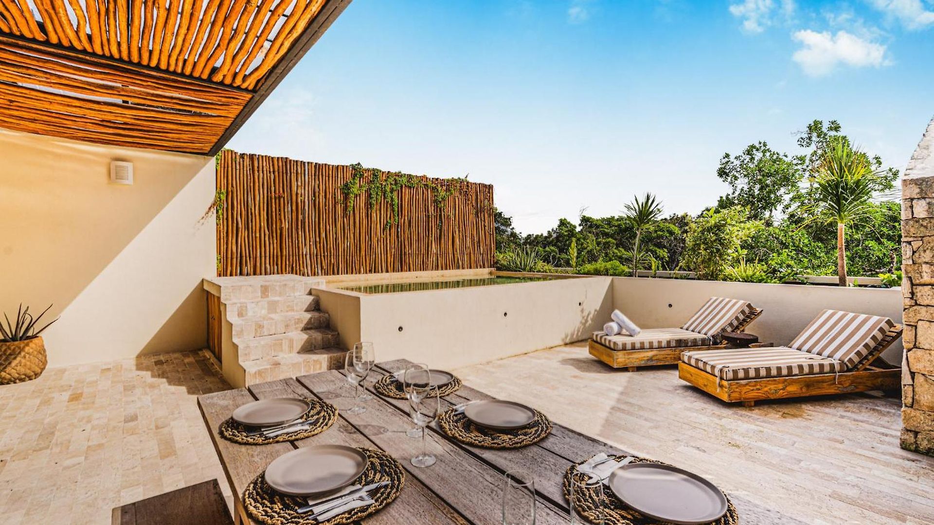 Jungle Penthouse W Sunset Rooftop Private Pool Tulum