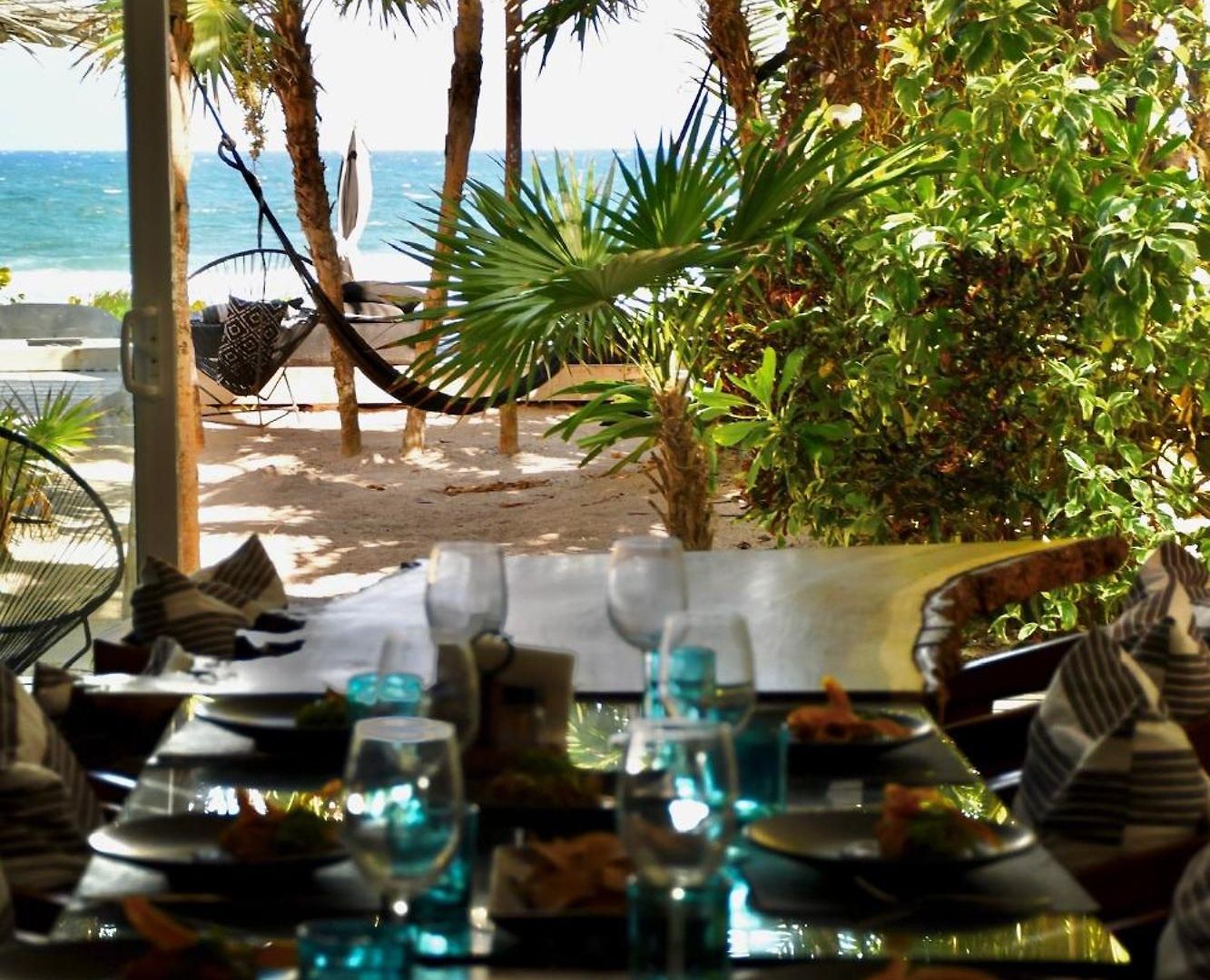 Villa Beachfront Kiin Tulum