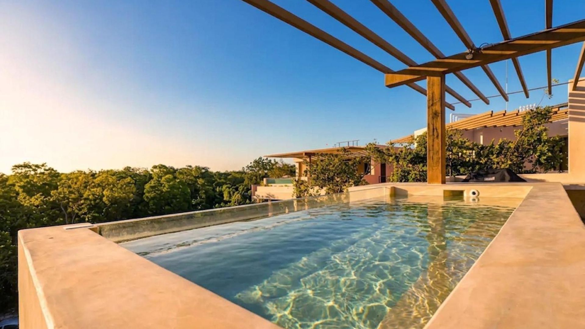 Private Rooftop Pool 3br Penthouse In The Jungle Tulum