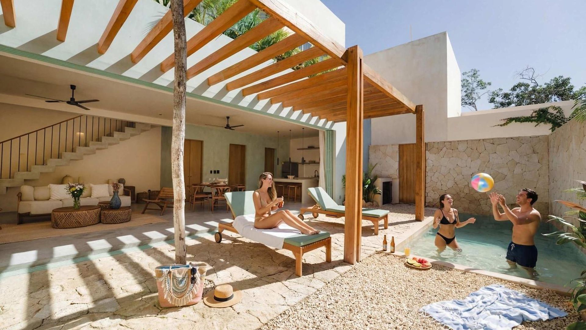 Stylish 3-bedroom With Private Pool Tulum