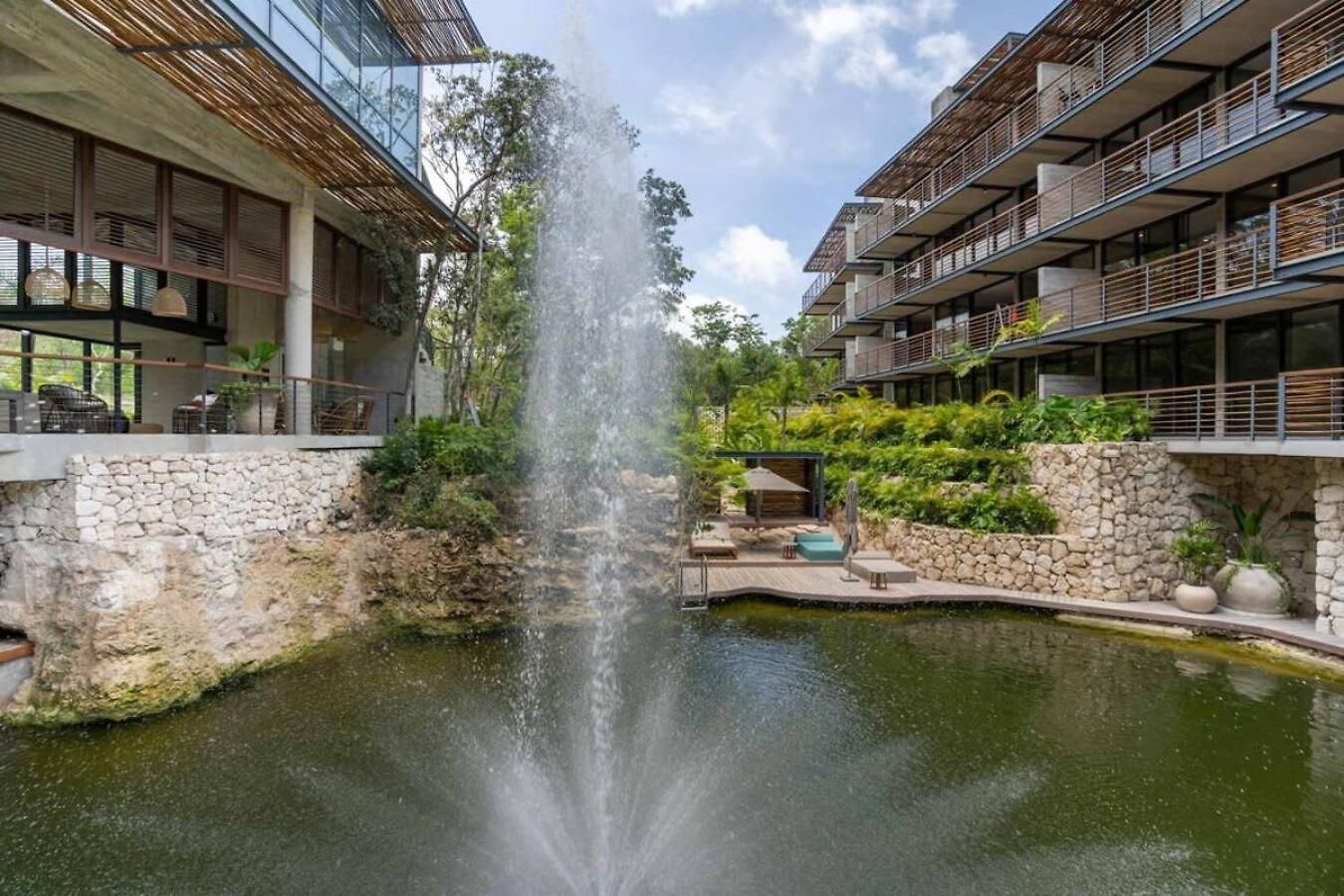 Ideal Location With Cenote Pools Gym Restaurant Holiday home Tulum