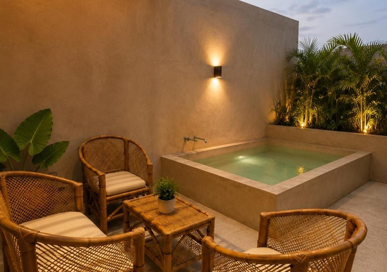 Luxury Penthouse With Private Plunge Pool In Apartment Tulum
