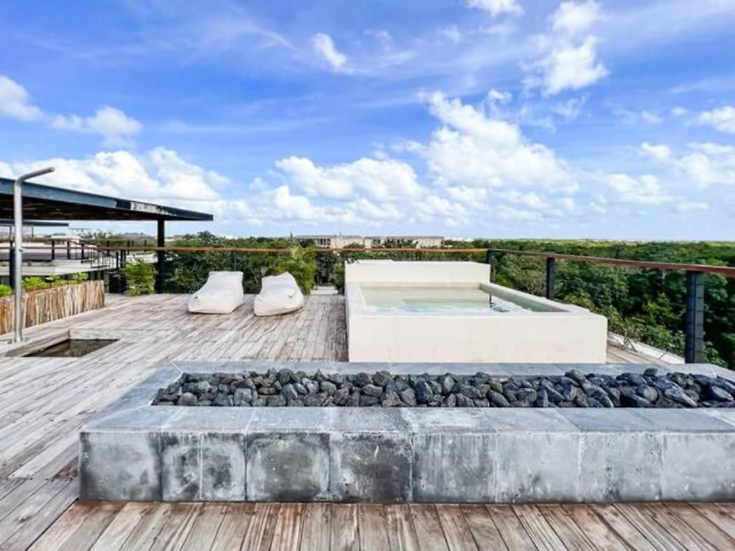 Gated 2br With Rooftop Pool * Tulum