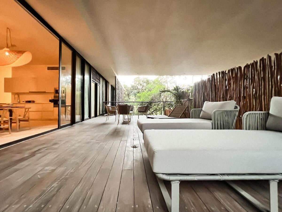 Gated 2br With Rooftop Pool * Tulum